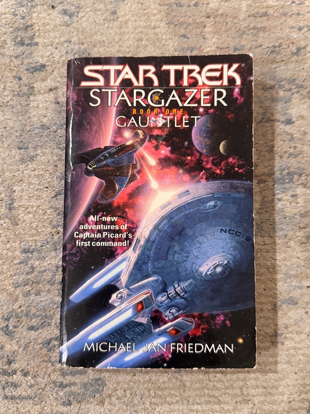 Final price Star Trek Stargazer: Gauntlet by Michael Jan Friedman